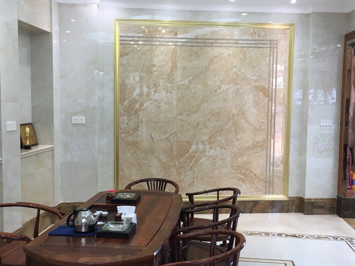 【专卖店推荐】陶瓷一线品牌南宫娱乐瓷砖潮南店实景鉴赏